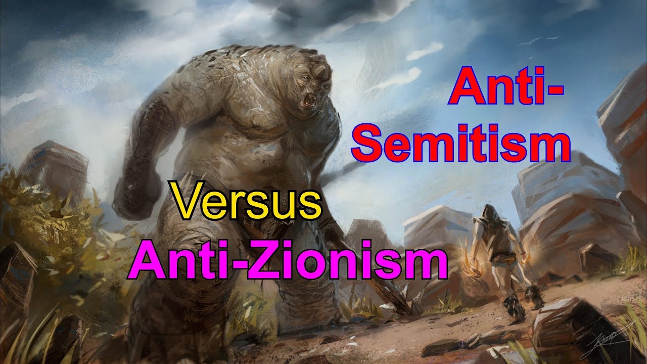 Anti-Semitism Vs. Anti-Zionism Explained