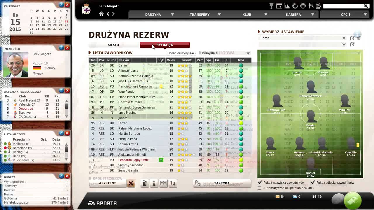 FIFA Manager 11 PL Deportivo Part 42