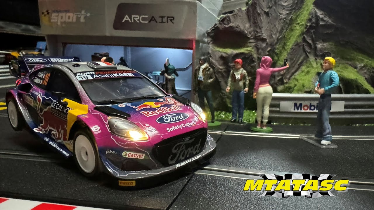 Scalextric Ford Puma WRC Sebastien Loeb Slot Car
