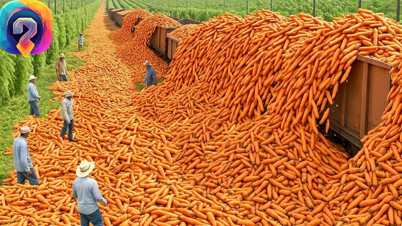 НЕВЕРОЯТНЫЙ урожай 2025: Как миллионы тонн фруктов и овощей собирают современные фермеры!