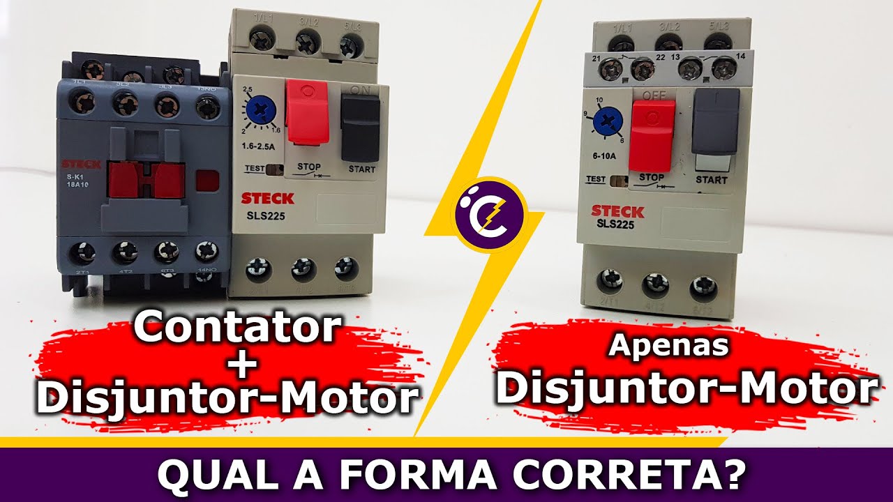 Será que eu REALMENTE posso utilizar o DISJUNTOR-MOTOR sem o CONTATOR??