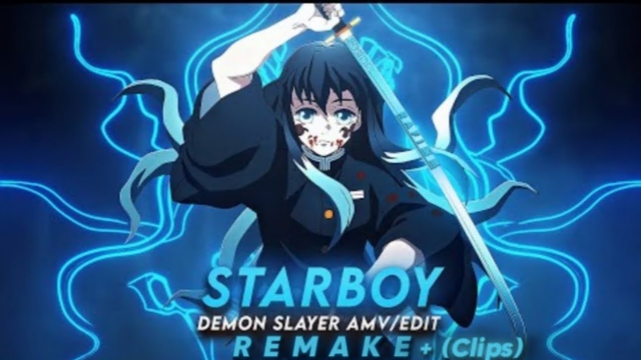 starboy x stranger things demon Slayer AMV/EDIT capcut 