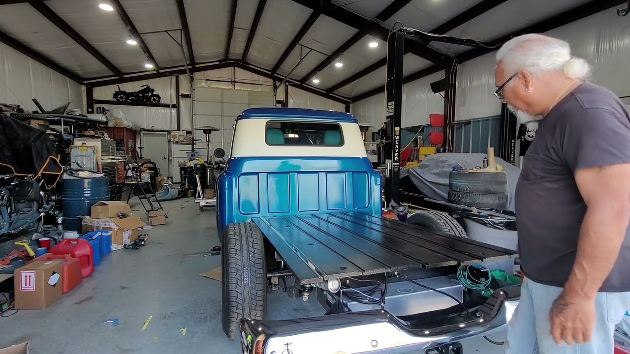 1955 Chevy Truck Wooden Bed Floor installation