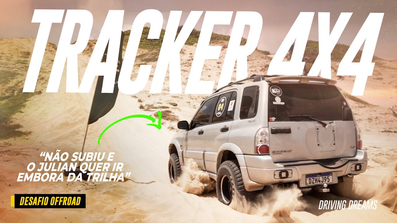 GM Tracker 4x4 sofrendo no desafio contra Duster 4WD, Jimny, Pajero TR4, Vitara e Jeep Willys! 308