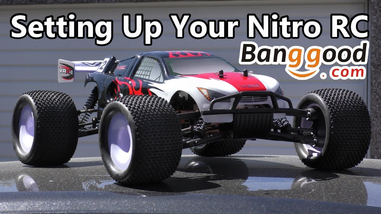 Setting up & Starting VRX 1 Truggy FORCE 28 | Nitro Beginners Guide | banggood.com