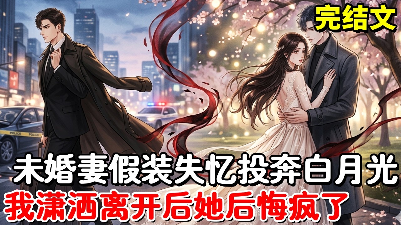 【完结文】婚礼前发生车祸，未婚妻装失忆跟白月光在一起，我潇洒离开后她后悔疯了！【木羽说漫】