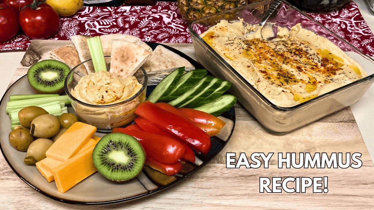 The Only Hummus Recipe You Need! Easy And Delicious!
