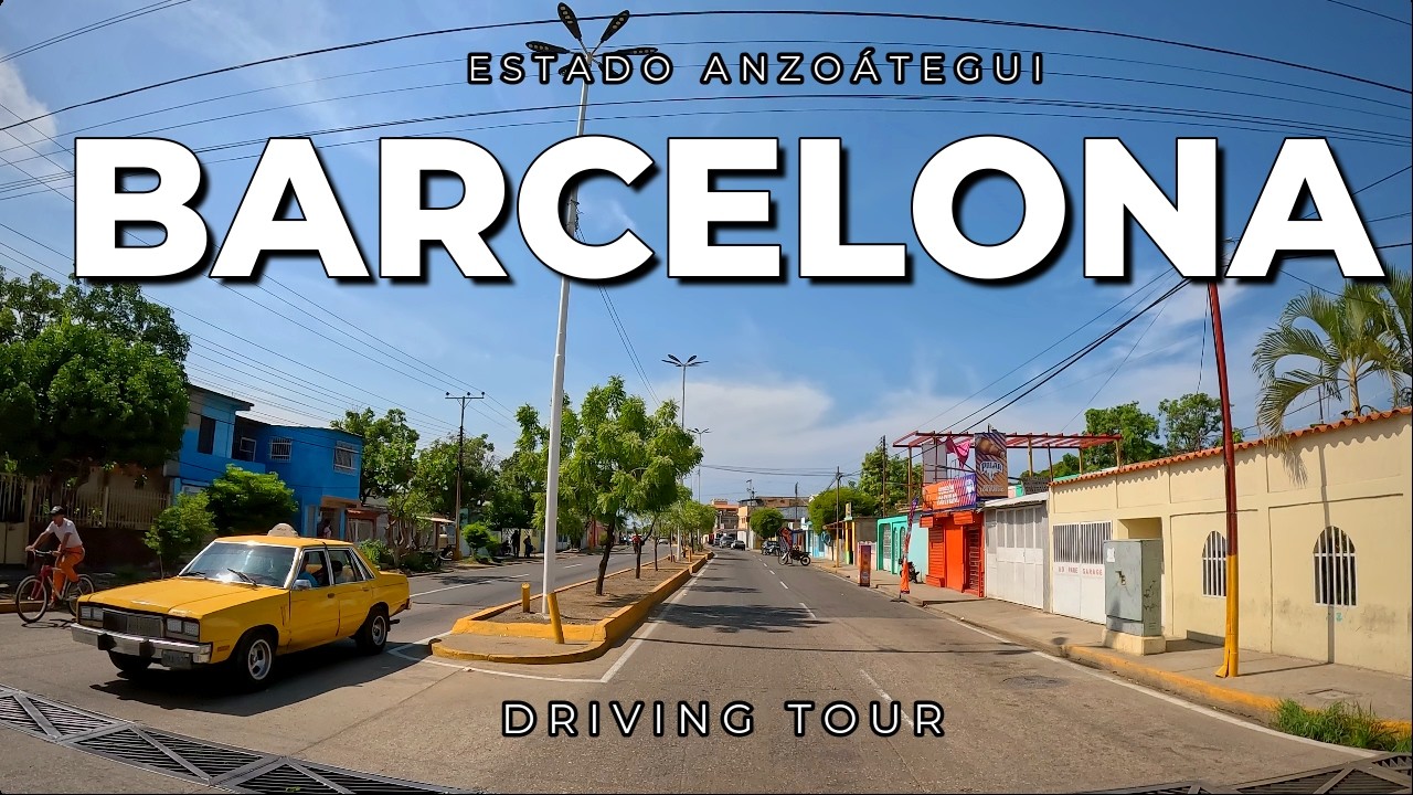 Explorando Barcelona al Volante: Descubre el Corazón de Anzoátegui, VENEZUELA 🇻🇪 | 4K | DRIVING TOUR