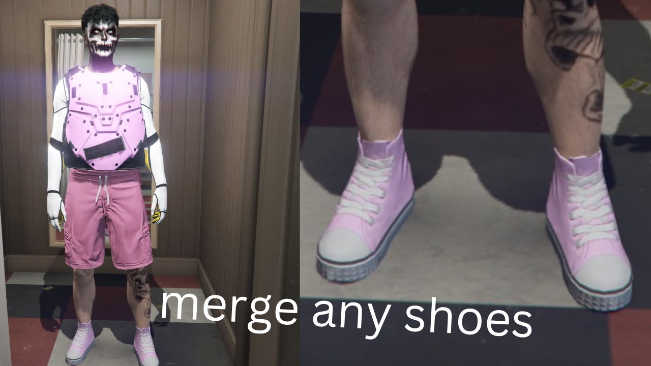 how to merge any shoes with transfer glitch