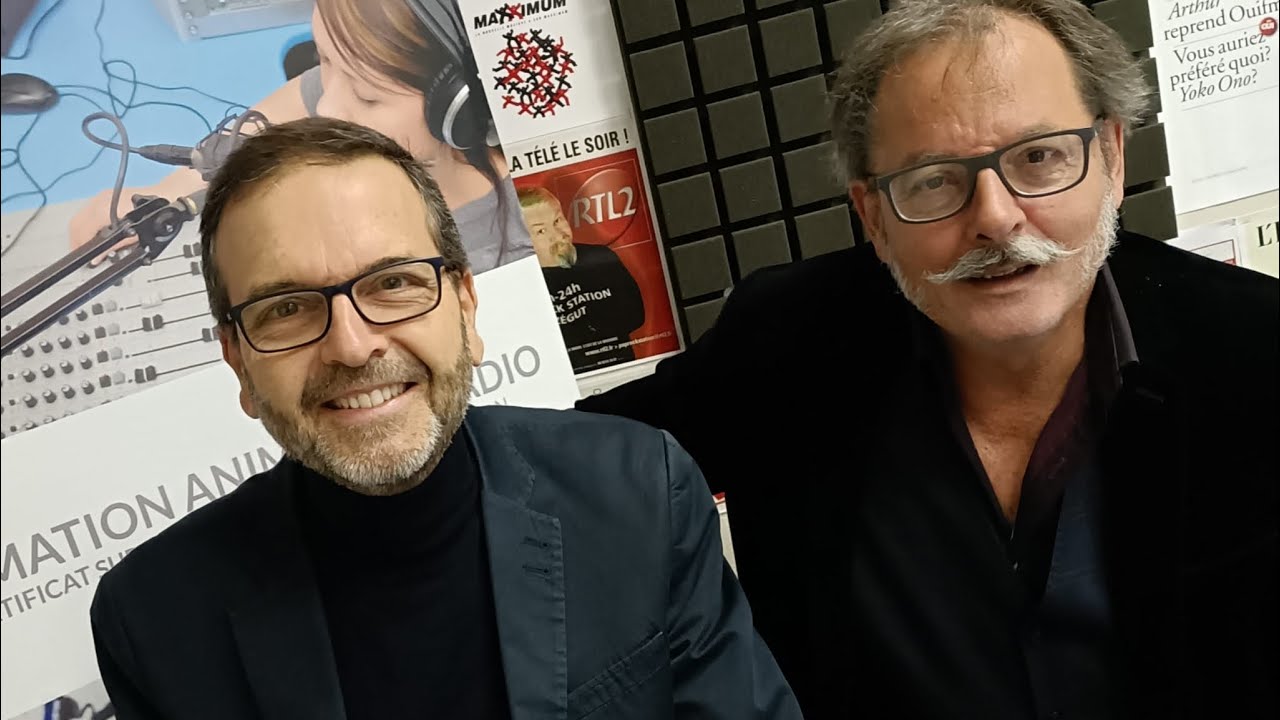 CHRISTOPHE ALÉVÊQUE AU MICRO DE THIERRY FRERET SUR ART SCÈNE RADIO