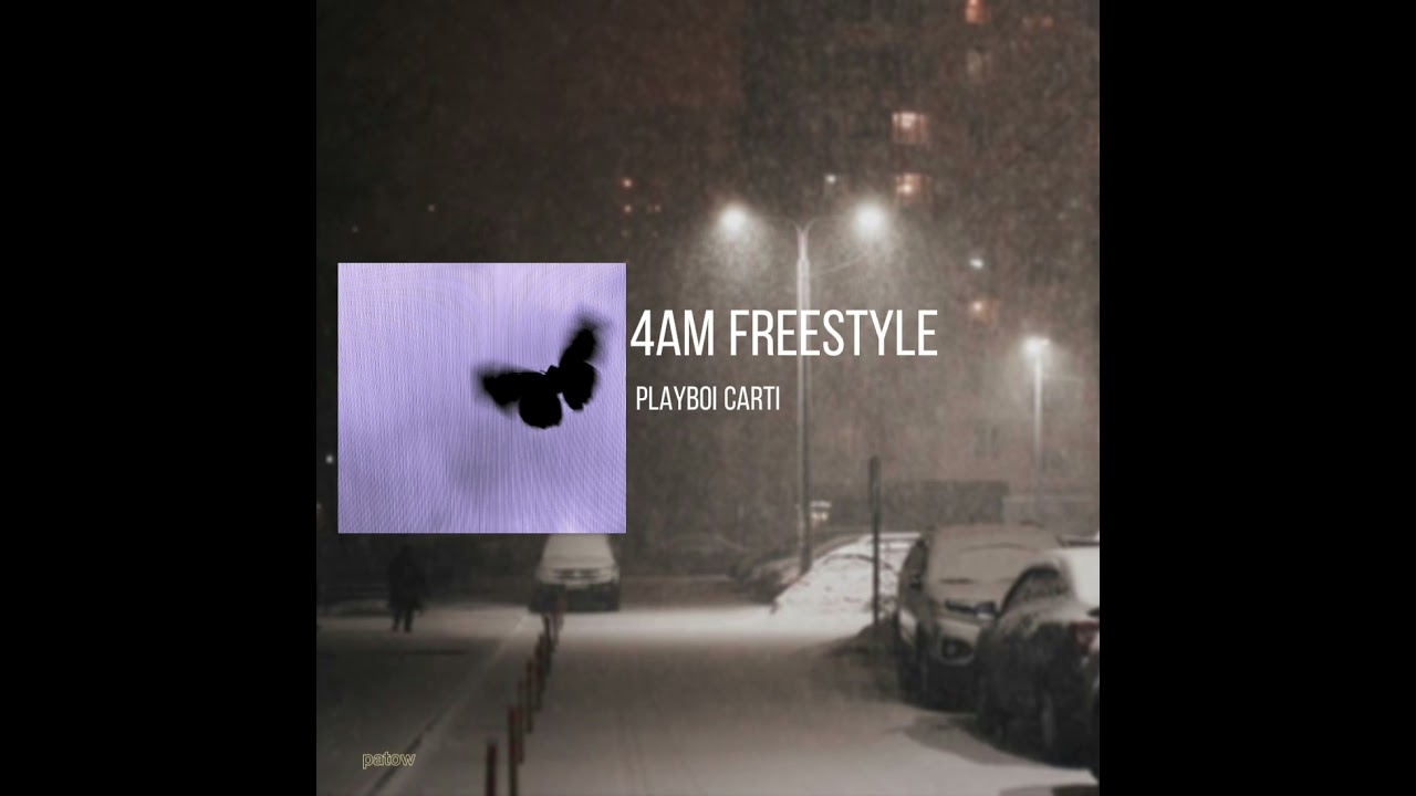 Playboi Carti - 4AM Freestyle (slowed + bass boost)