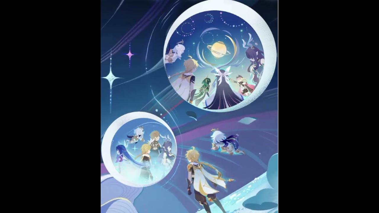 Nod Krai - Memories of the Moon Web Event #genshinimpact #illustration #animation #event #games
