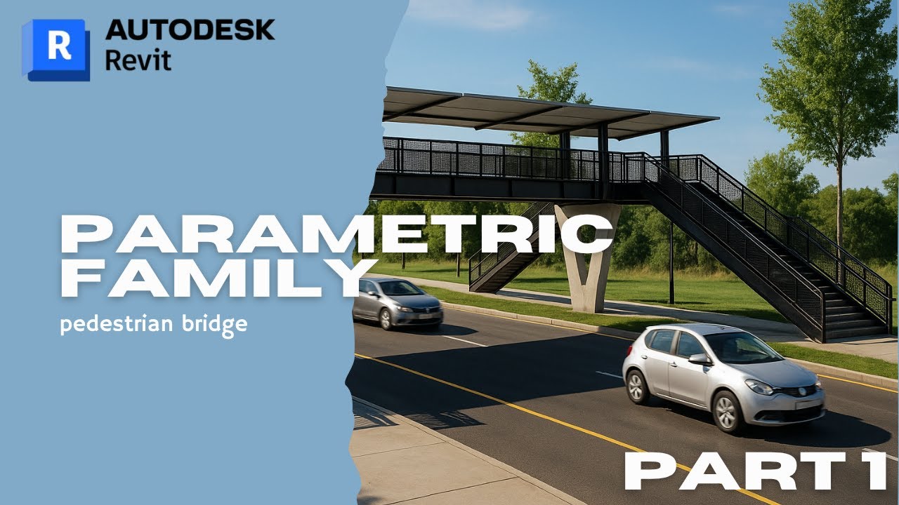Building a Parametric Pedestrian Bridge in Revit – Part 1