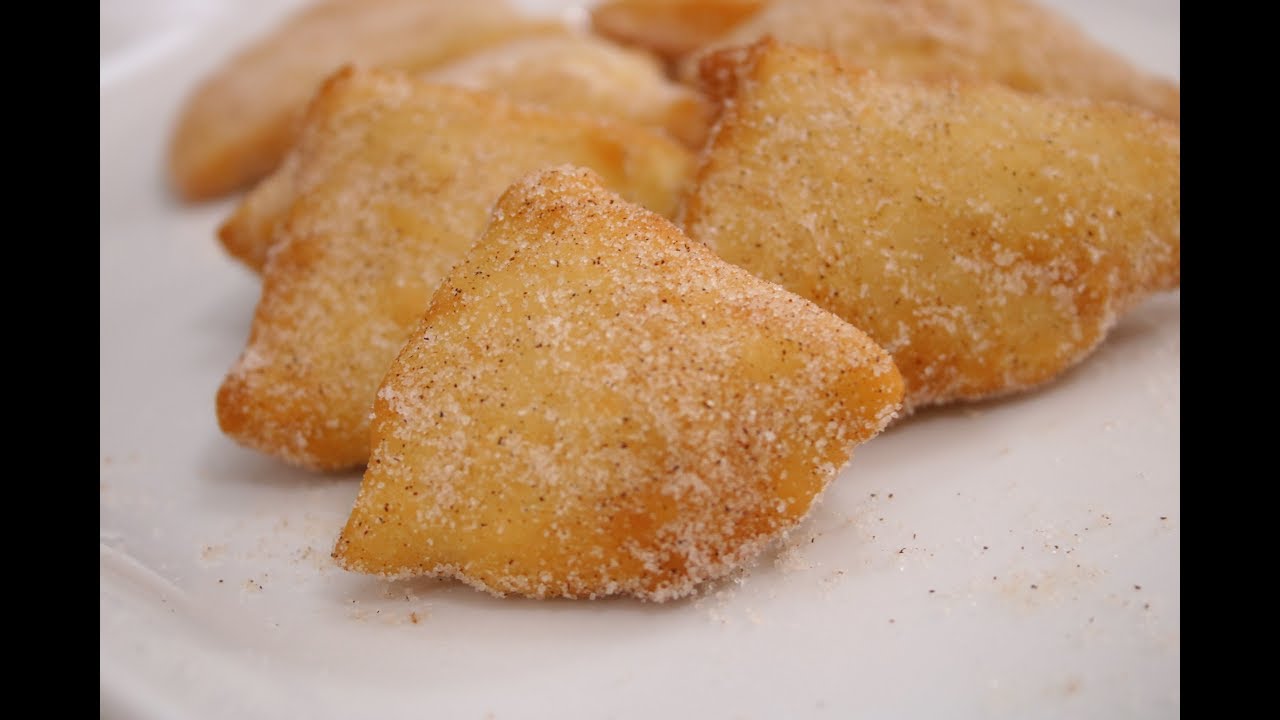 Cinnamon Sugar Mini Fry Bakes #dollardessert