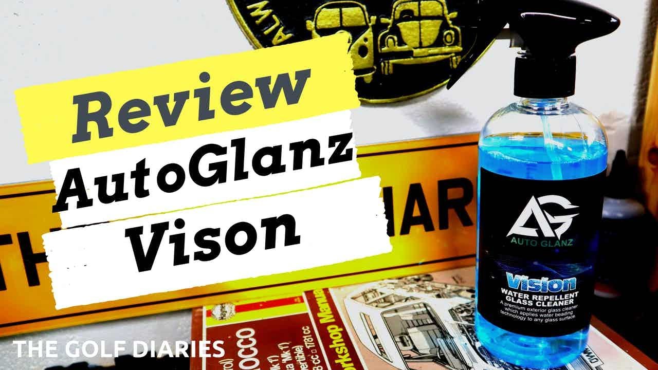 What is the best glass cleaner? Auto Glanz Vision cleaner and sealant. Clean and seal windows in one