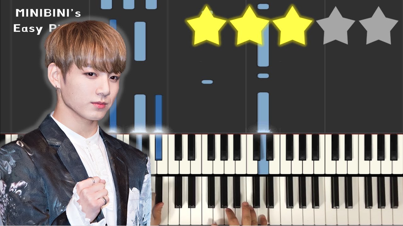 BTS JUNGKOOK (정국) - EUPHORIA 《Piano Tutorial》 ★★★☆☆