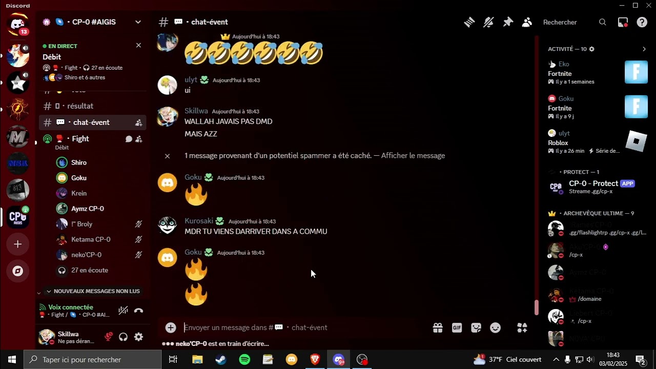 Broly Vs Shiro | Débitage Discord