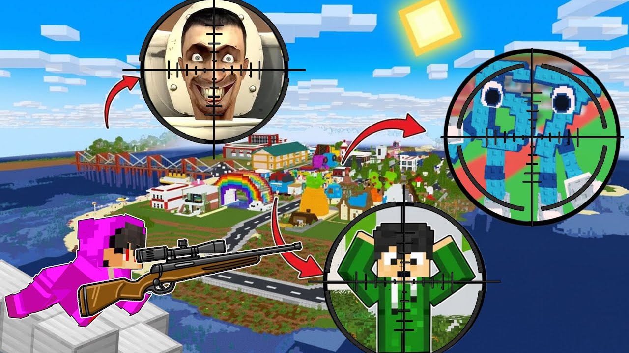 I Became Best SECRET SNIPER in Minecraft