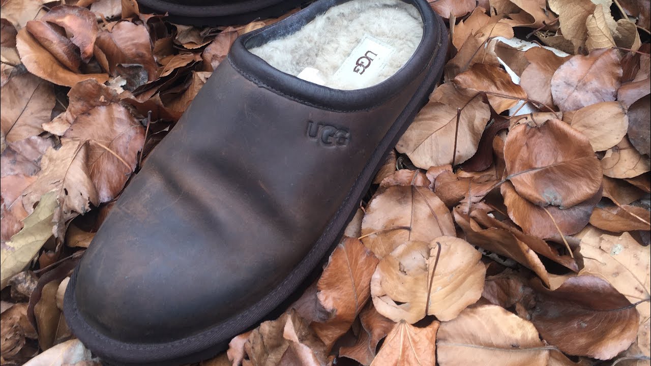 DIY How to Clean your UGGs on the Cheap! Video Series - Video #3 Men&rsquo;s UGGpure Lined Leather Clogs