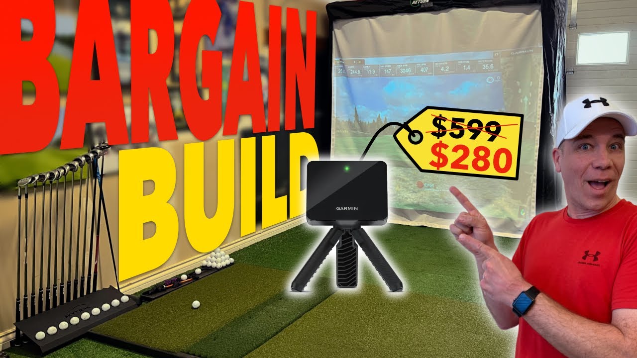 Bargain Build Golf Simulator - Saved Thousands $$$! | Setup, Cost, Dimensions and Tips.