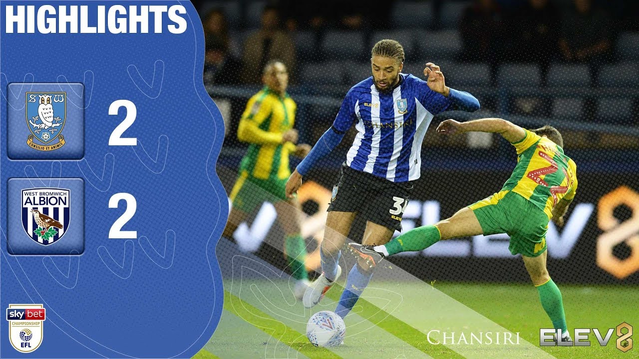 Sheffield Wednesday 2 West Brom 2 | Extended highlights | 2018/19