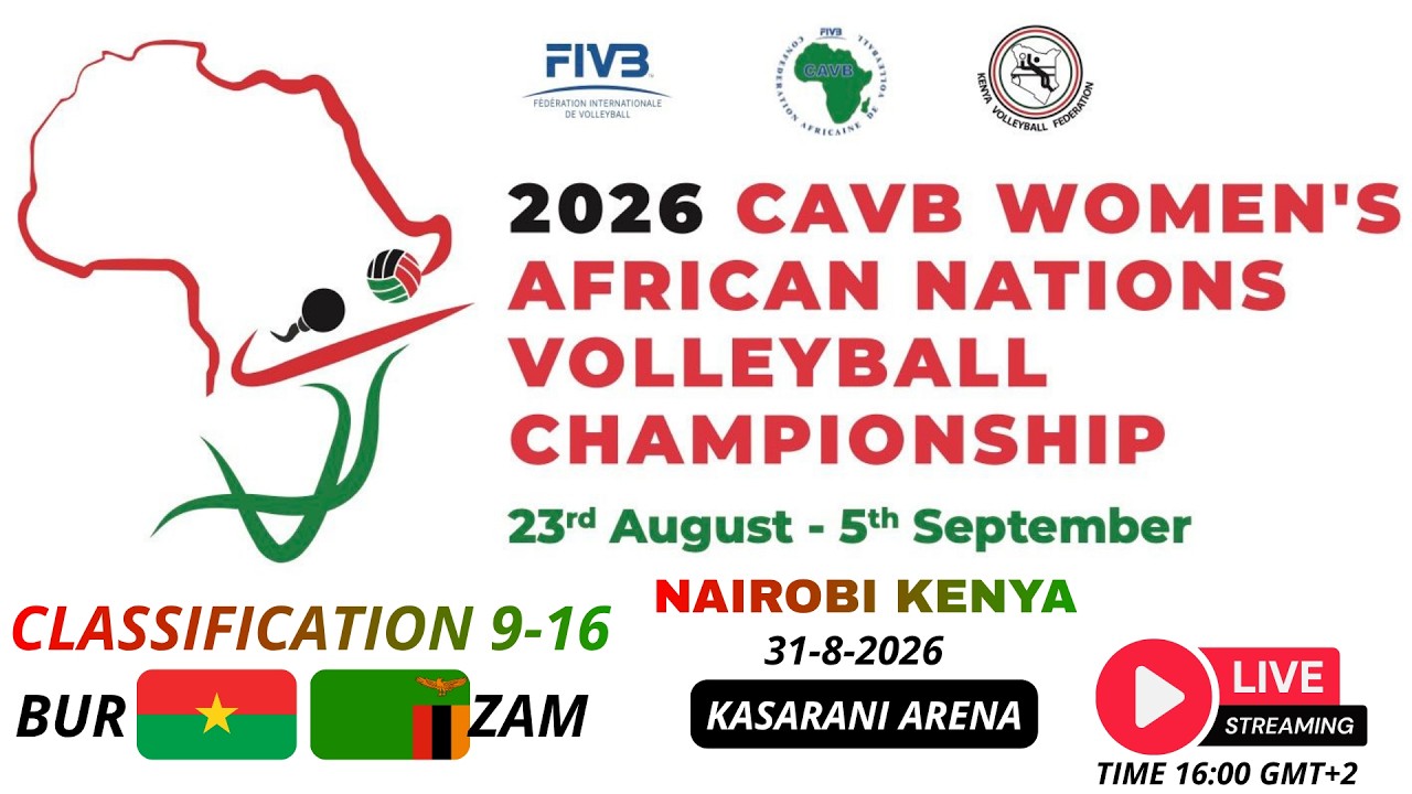 DAY 6 / CLASSIFICATION 9-16 / BURKINA FASO (BUR) VS ZAMBIA  (ZAM)