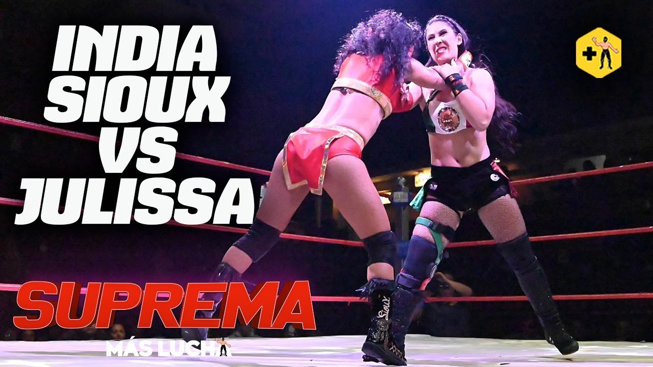 Julissa vs India Sioux | 4to de Final Torneo Suprema 2023 | Lucha completa