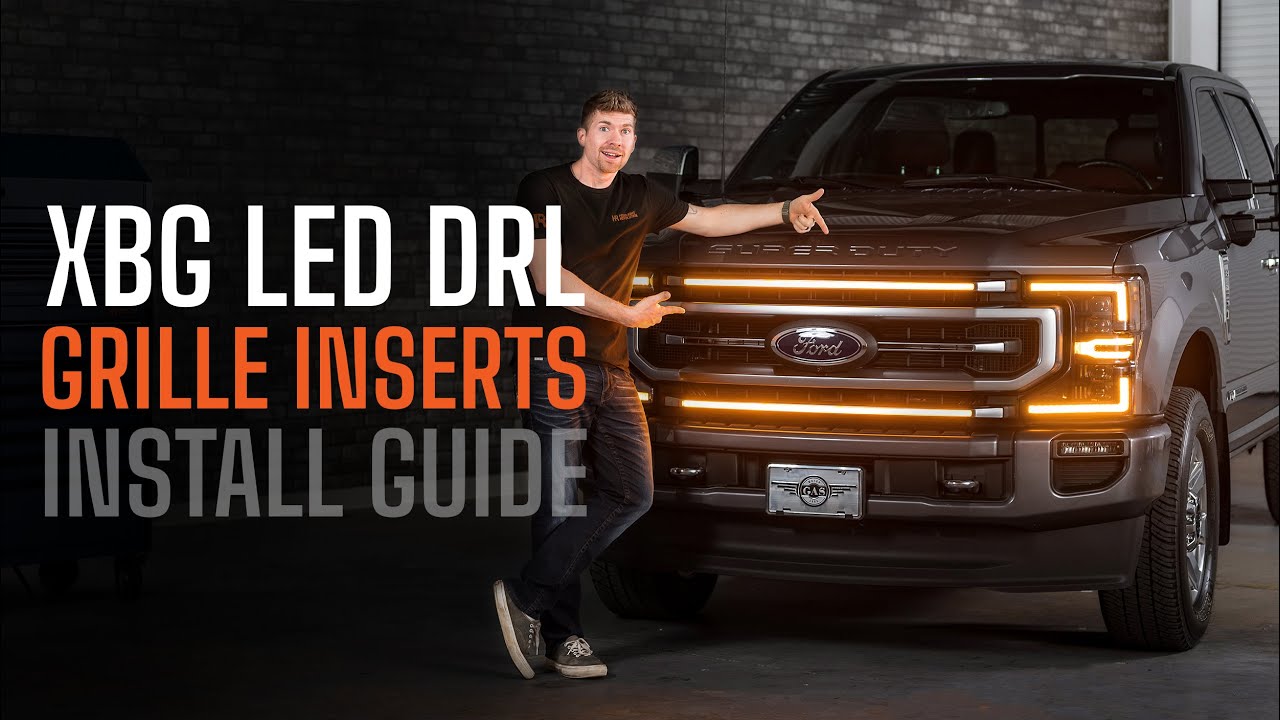 The XBG Grille Inserts From Morimoto Are Incredible! | Must-Have For The 20-22 Super Duty!