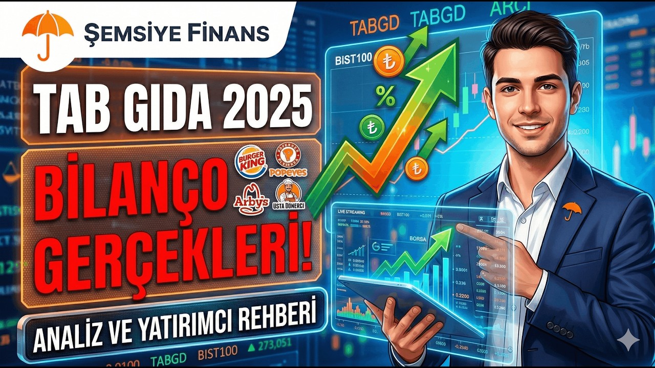 TAB GIDA (TABGD) 2025 Yıllık Finansal Sonu&ccedil;ları | Şemsiye Finans