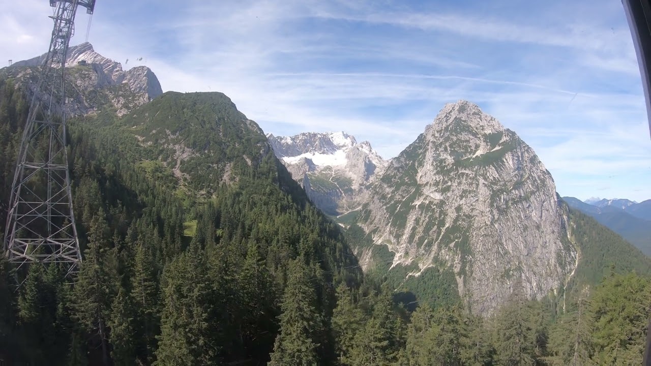 Komplette Fahrt mit der Alpspitzbahn (Grainau)