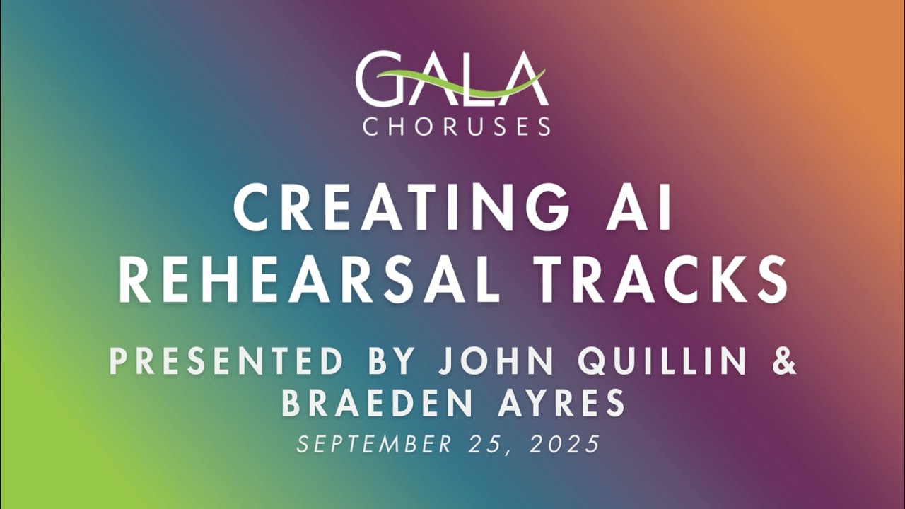 Creating AI Rehearsal Tracks
