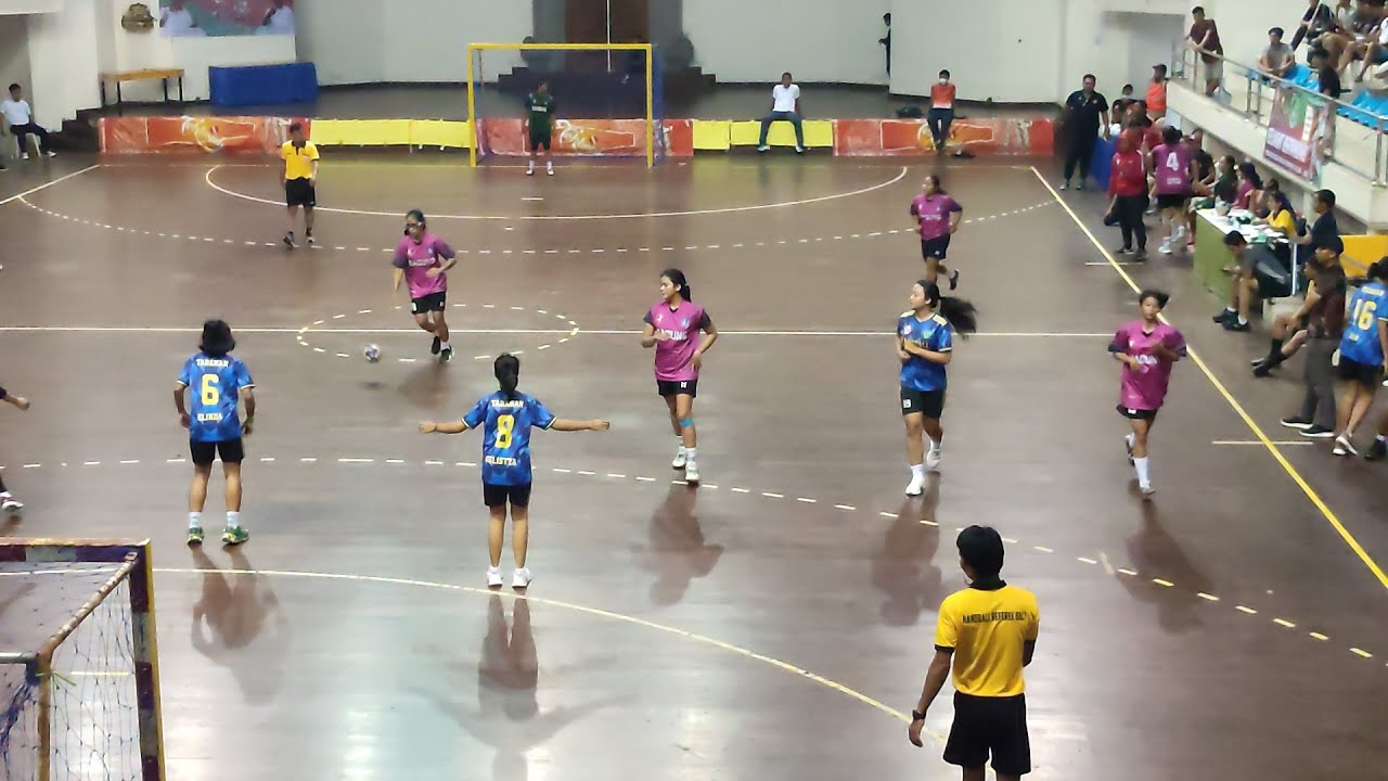 Semi-final putri Badung vs Tabanan||EKSEBISI BOLA TANGAN PORPROV BALI XV (Babak 1)