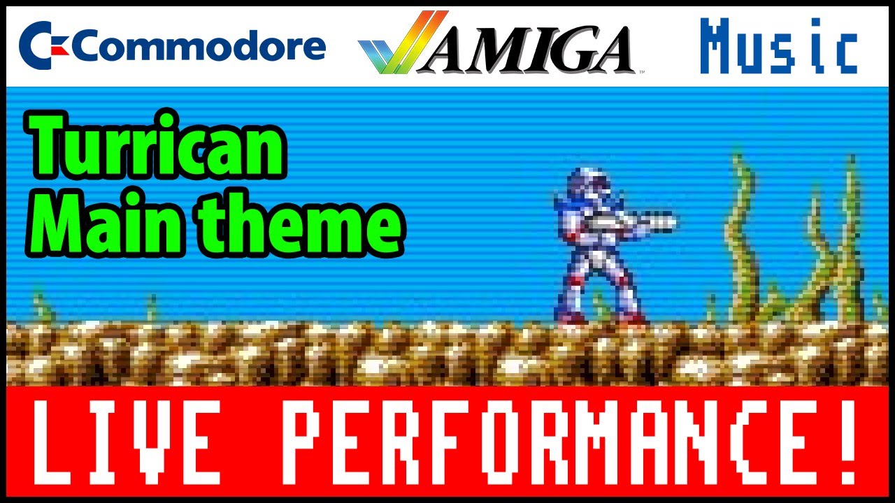 Turrican title music live performance by ear!