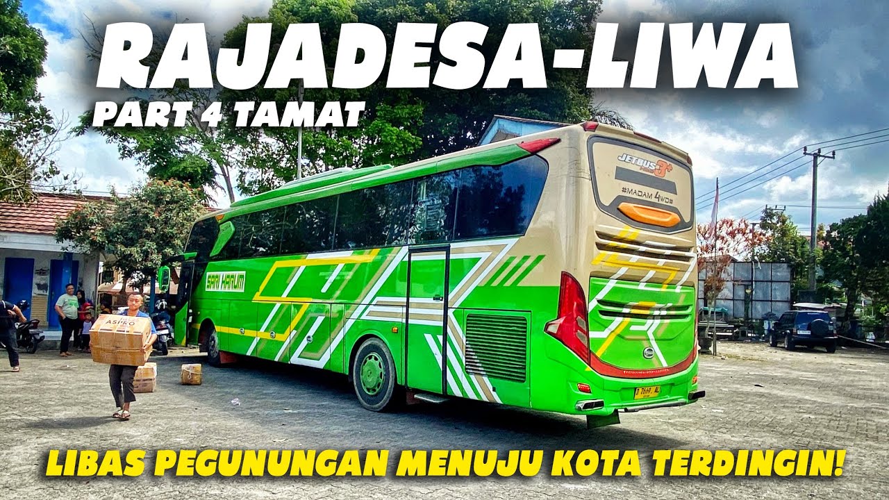 Naik Bus SARI HARUM Menuju Kota Terdingin di Provinsi Lampung! Via Jalur Kopi, Indah Berliku