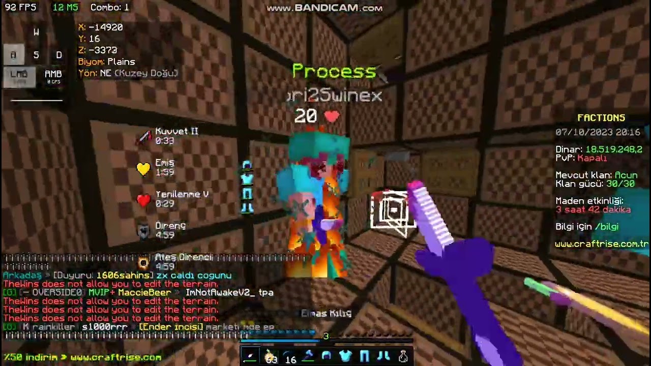 Random avı 1 (edit içerir) #craftrise #factions