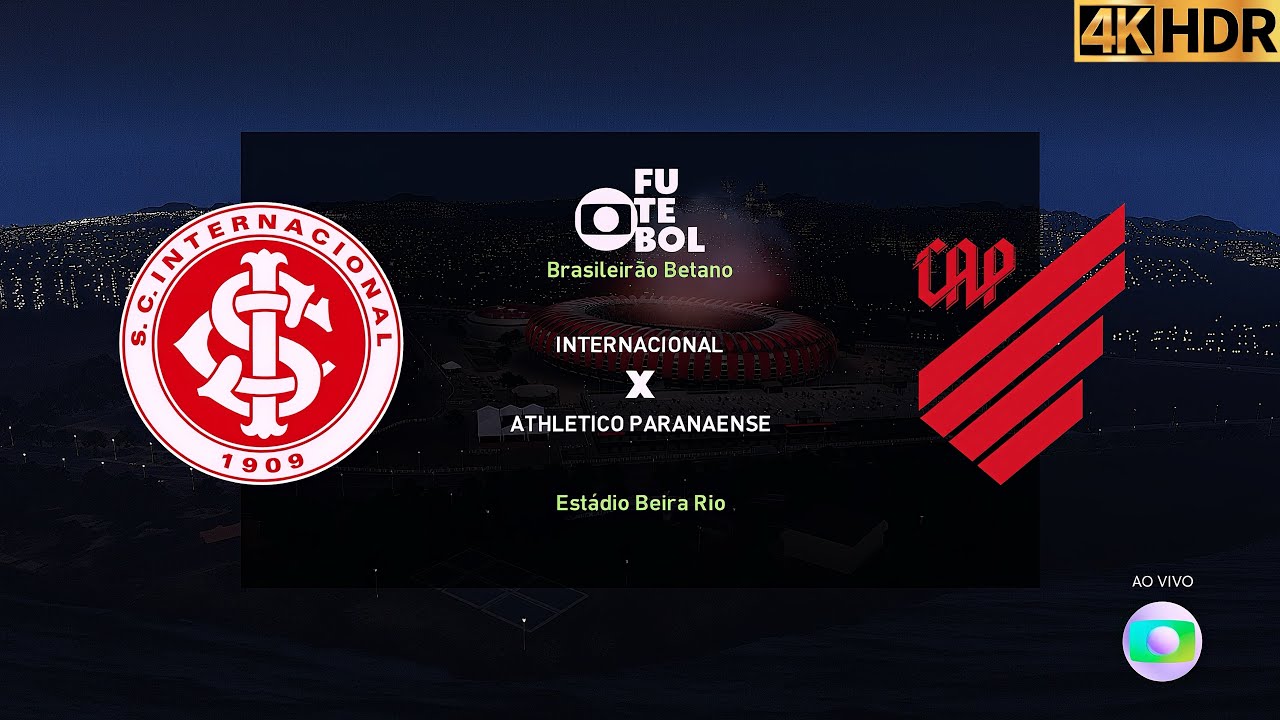 Pes 26 4K  - Internacional x Atletico Paranaense | Brasileirão 2026 | Gameplay Realista Gogosz Patch