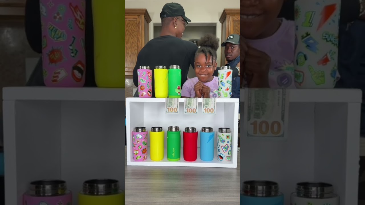 Match the Bottle Challenge 👁️🌀 #trending #family #games