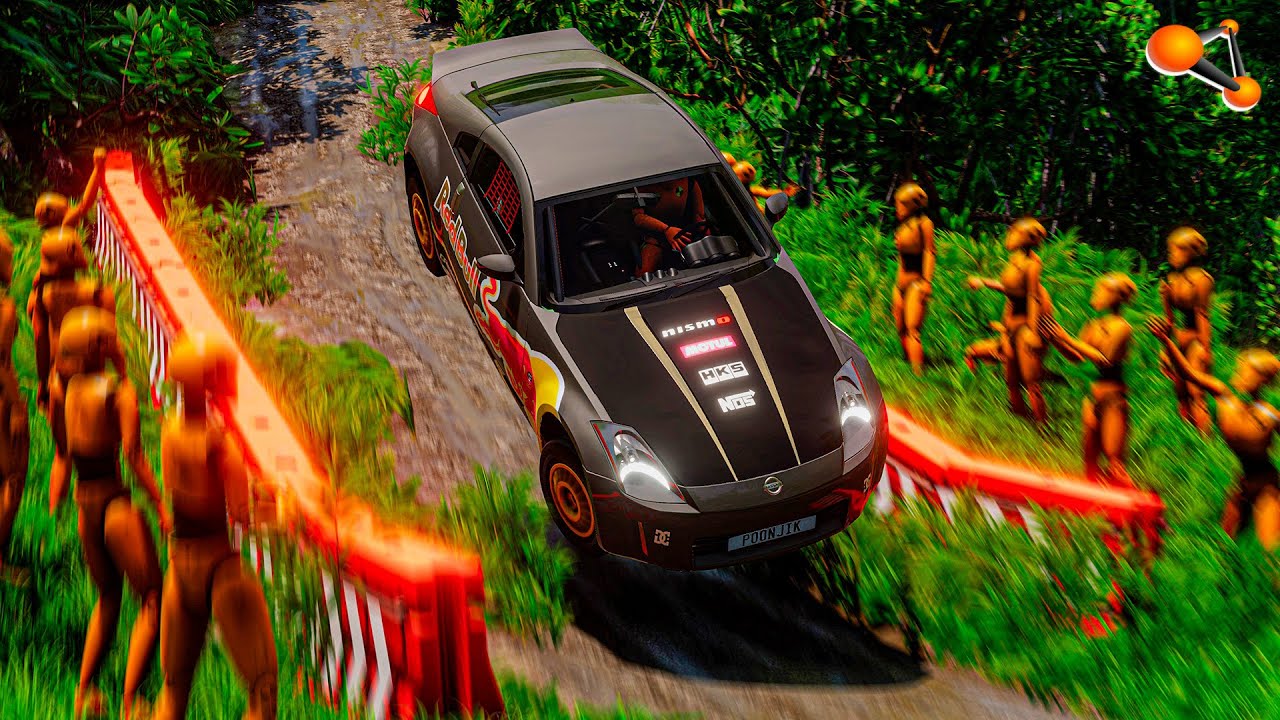 Realistic Rally Crashes - BeamNG drive