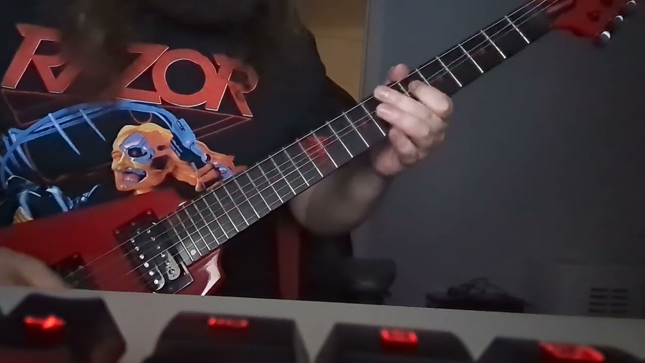Agent Steel - Unstoppable Force (Guitar cover)