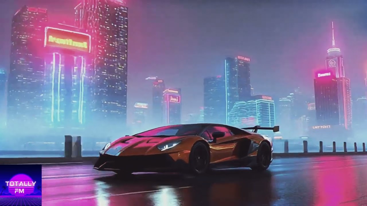 TOTALLY FM NEON DRIVE 1 HOUR OF CHILL 80's SYNTH WAVE MUSIC FOR STUDYING & RELAXATION