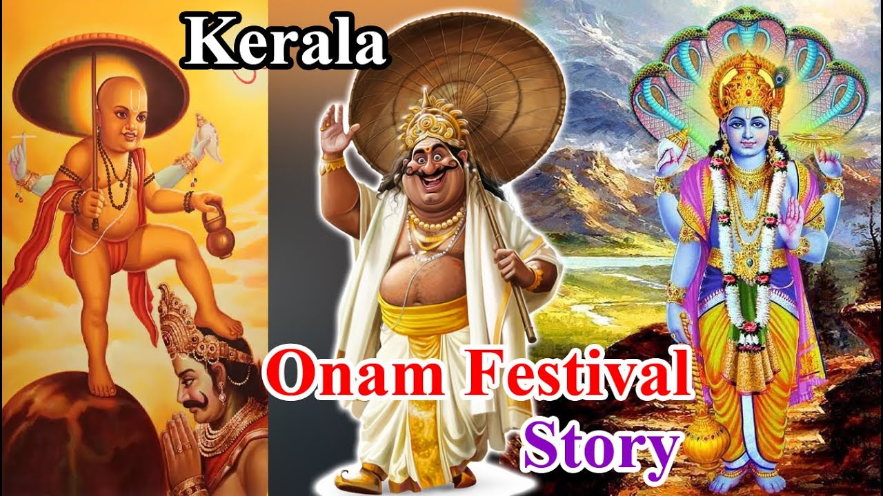Mahabali Sakkaravarthi / Vamana Avatar Story... Kerala Onam Festival