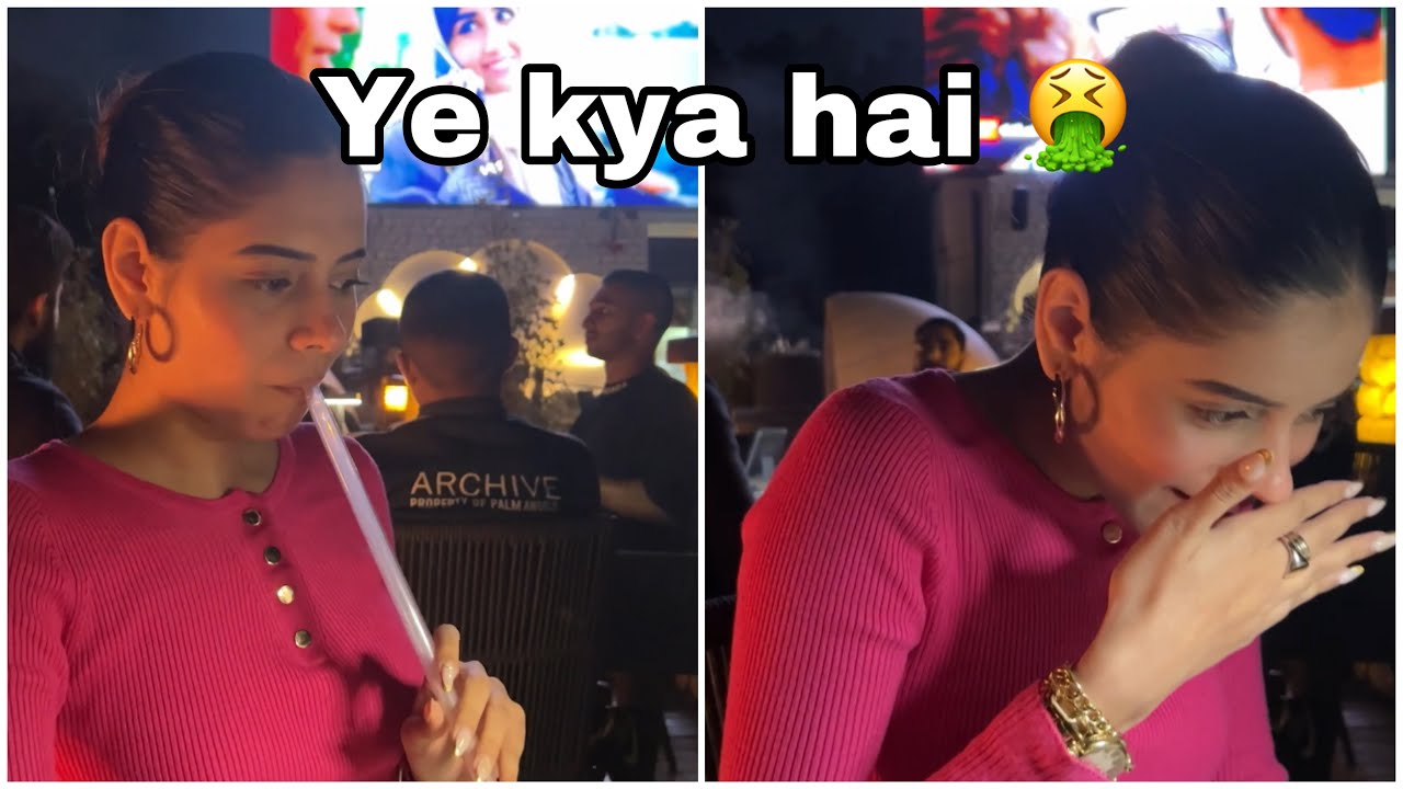 Life mai pehli baar HOOKAH try kia | Family reaction | DUBAI EP - 16 | Kajal Choudhary