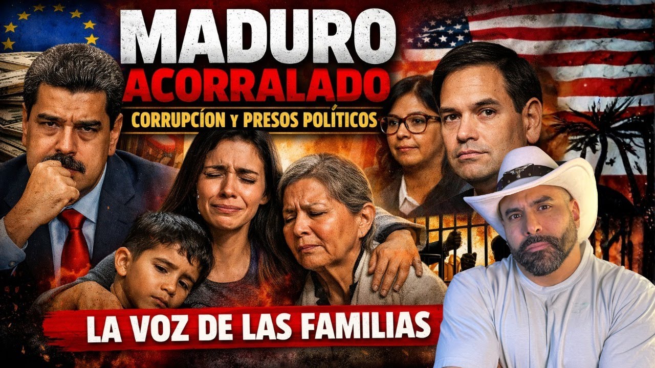MADURO ACORRALADO: LAVADO, TRAICIONES Y LA VOZ DE LOS PRESOS POLÍTICOS