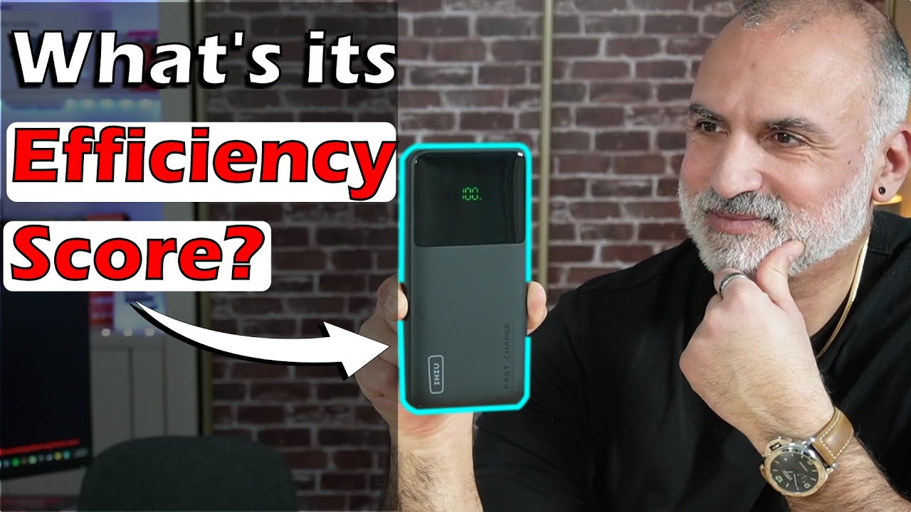 INIU Power Bank B64 27000 mAh 140 W. How efficient is it?