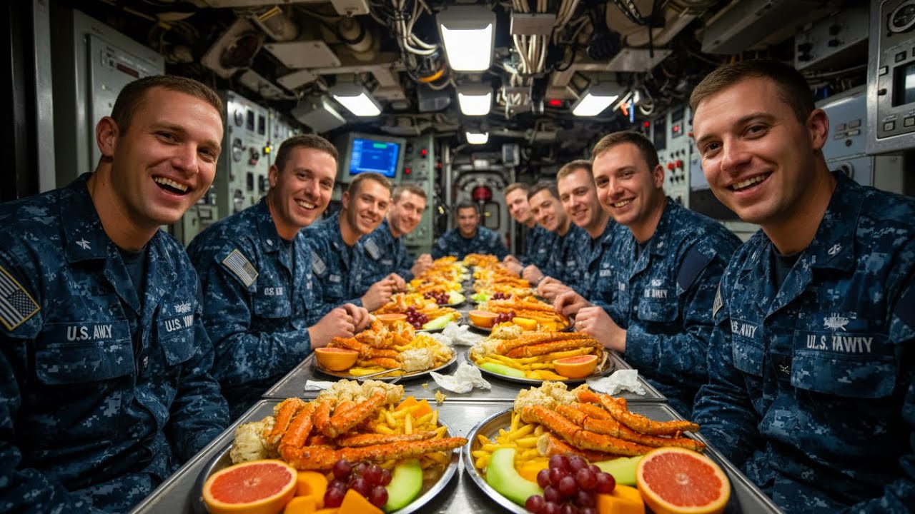 Inside the Us $10 Billion Nuclear Submarine - How Navy Submarine Cooks Feed 150 Sailors