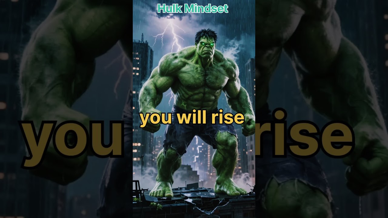 . They Slept On You… Now Watch You Become HULK 😈