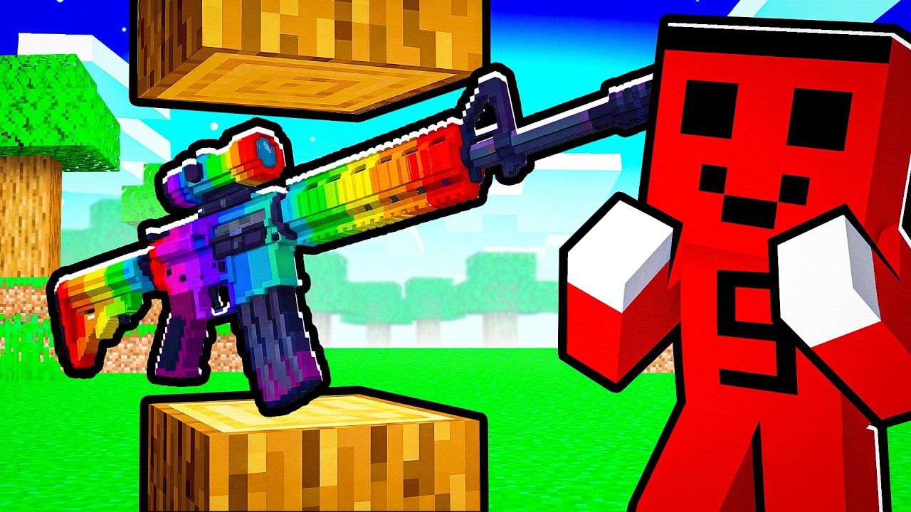 Minecraft AMA Sadece Silahlar &Ccedil;ıkıyor !!
