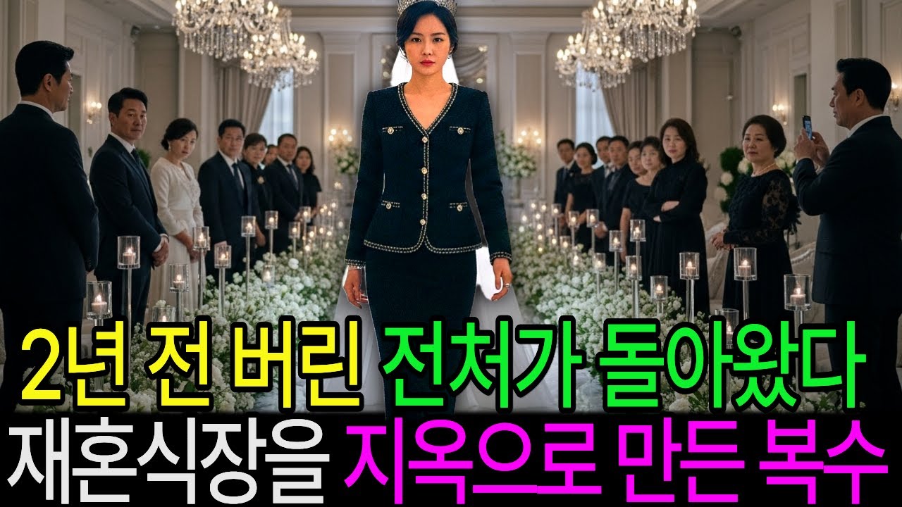 전남편 재혼식장, ‘이혼한 전처’가 VIP로 들어오자 정적
