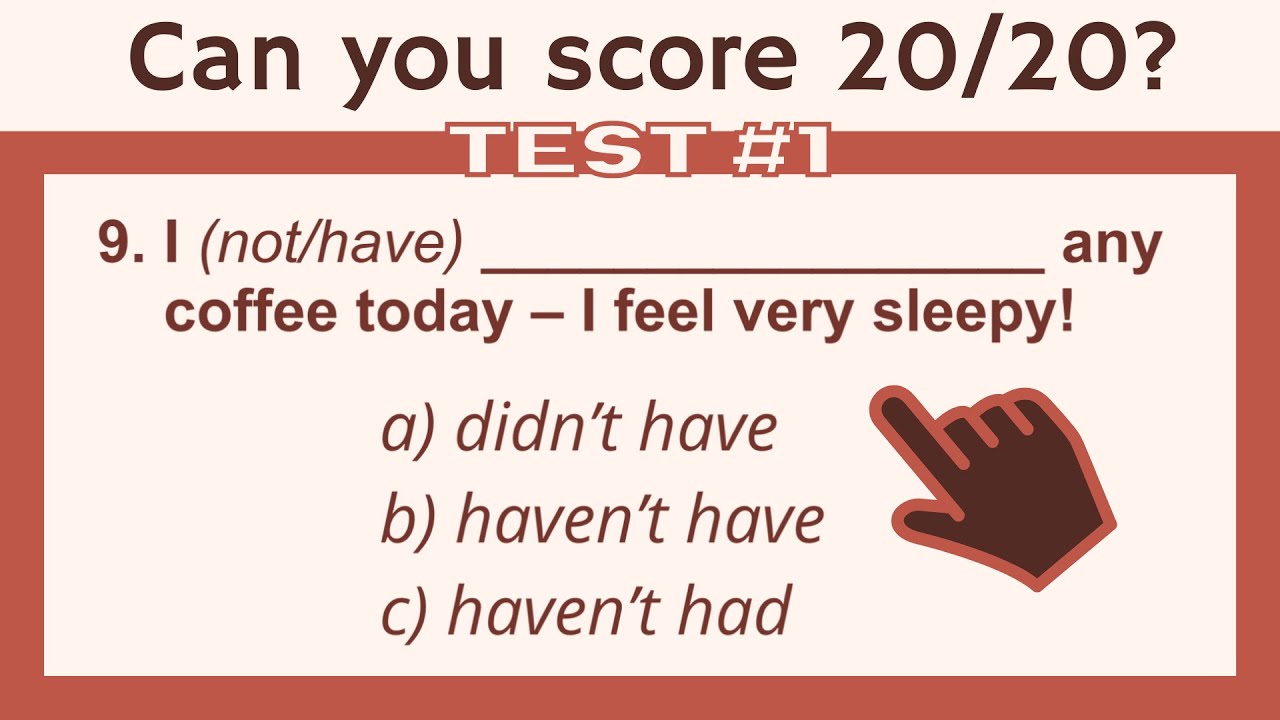 Past Simple or Present Perfect? | English Grammar Test
