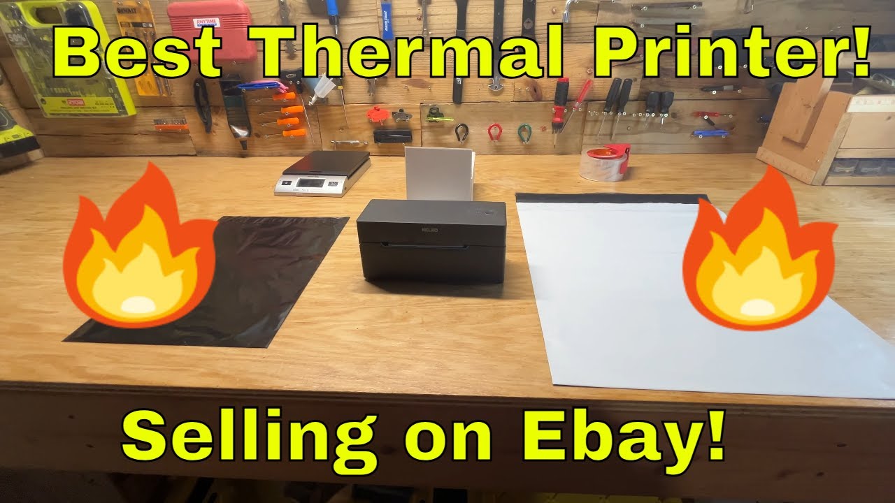 How to Ship Items on Ebay! Best Thermal Printer for Selling Ebay! Best Shipping Supplies on Amazon!